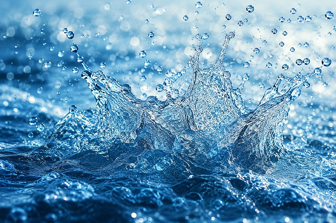 Clean collected rainwater